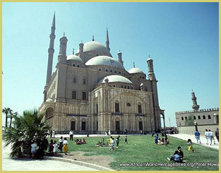The Mohammed Ali Mosque is one of the many Islamic monuments of Historic Cairo (Egypt) a UNESCO cultural world heritage site from the period after the Pharaohs