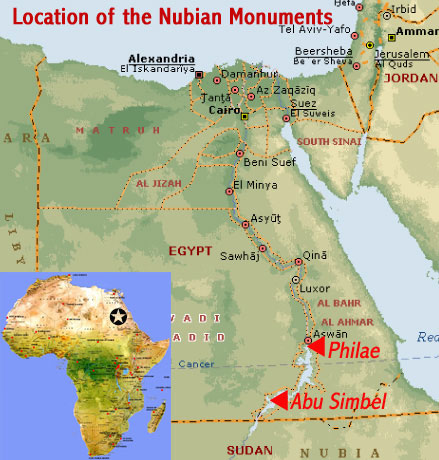 Nubian Map 