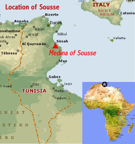 Medina of Sousse  Tunisia African World Heritage Sites