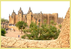 The great mosque in the Old Towns of Djenne world heritage site, Mali